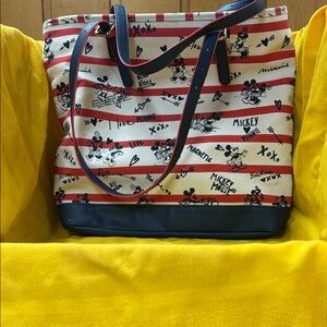 Disney Minnie Mouse Tote Bag - Red and Navy